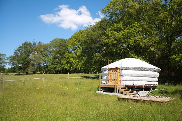 Dihan Location Yourte Morbihan