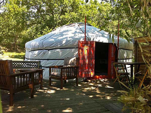 Eco-Lodges insolites aux portes de l’Ardèche Location Yourte Gard