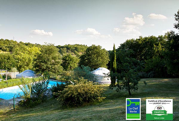 Eco-Lodges insolites aux portes de l’Ardèche Location Yourte Gard