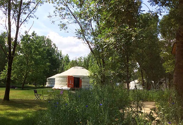 L’Escale des Châteaux de la Loire Location Yourte Loir et Cher
