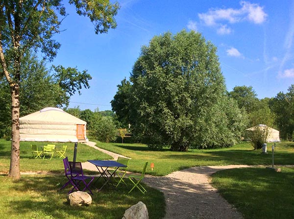 L’Escale des Châteaux de la Loire Location Yourte Loir et Cher