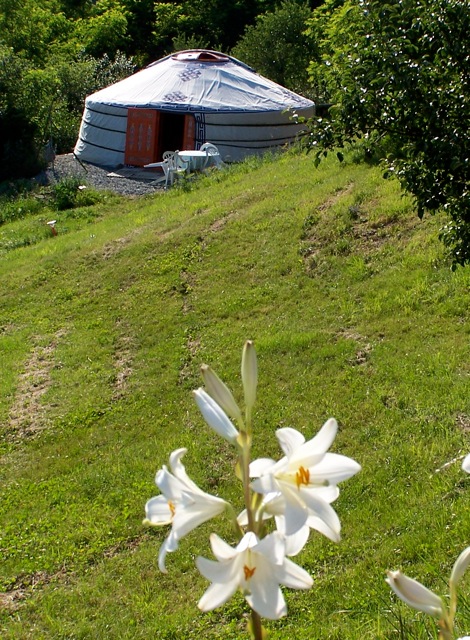 La Ferme de la Source Location Yourte Loire