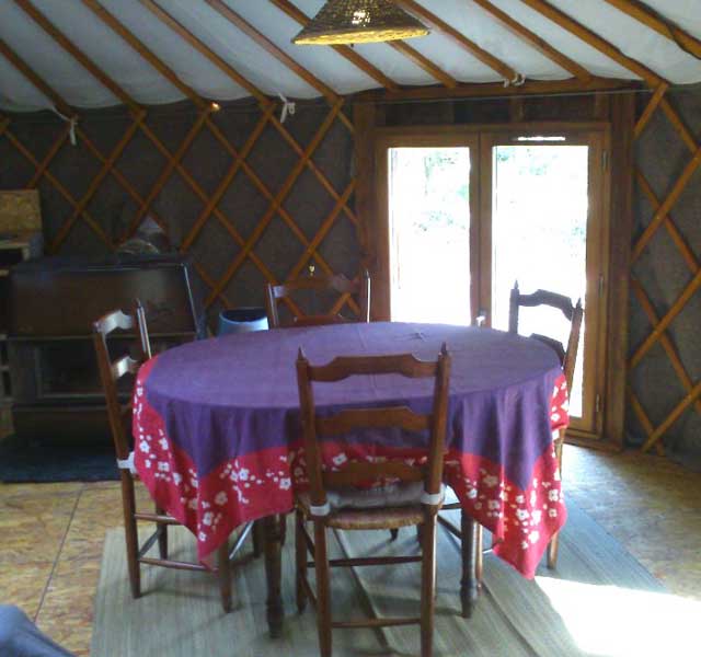 La Yourte du Refuge Location Yourte Maine-et-Loire