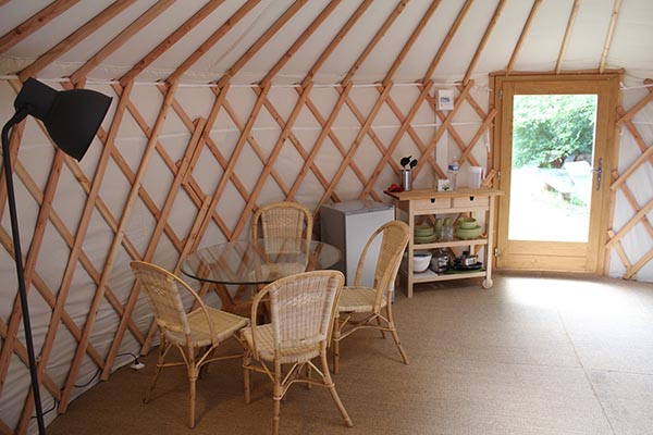 Les Yourtes de Family Ecolodge Location Yourte Loiret