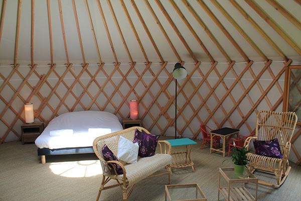 Les Yourtes de Family Ecolodge Location Yourte Loiret