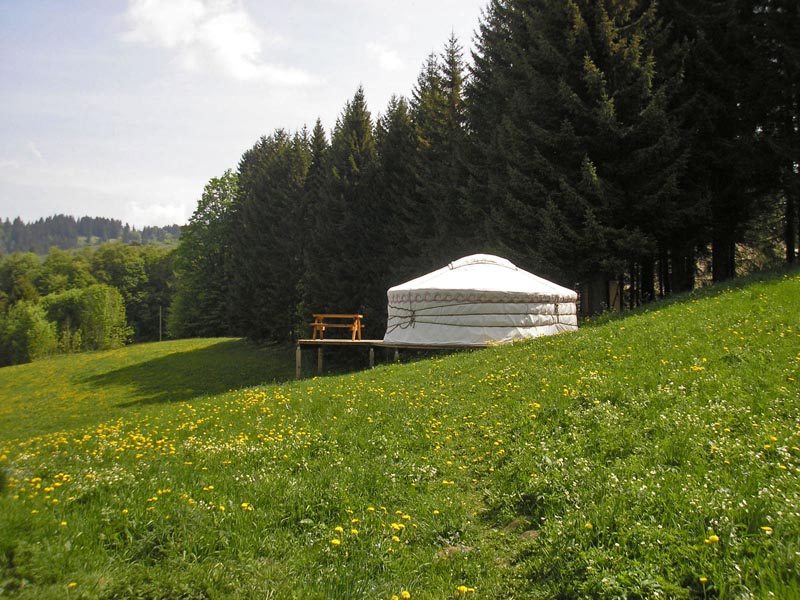 Nuits d’ailleurs Location Yourte Haute Savoie