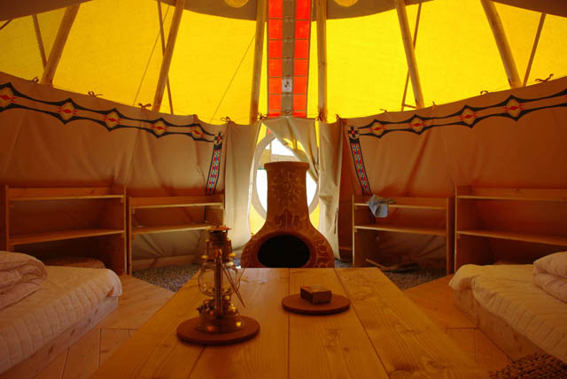 Yourte et Tipi de montagne Location Yourte Savoie